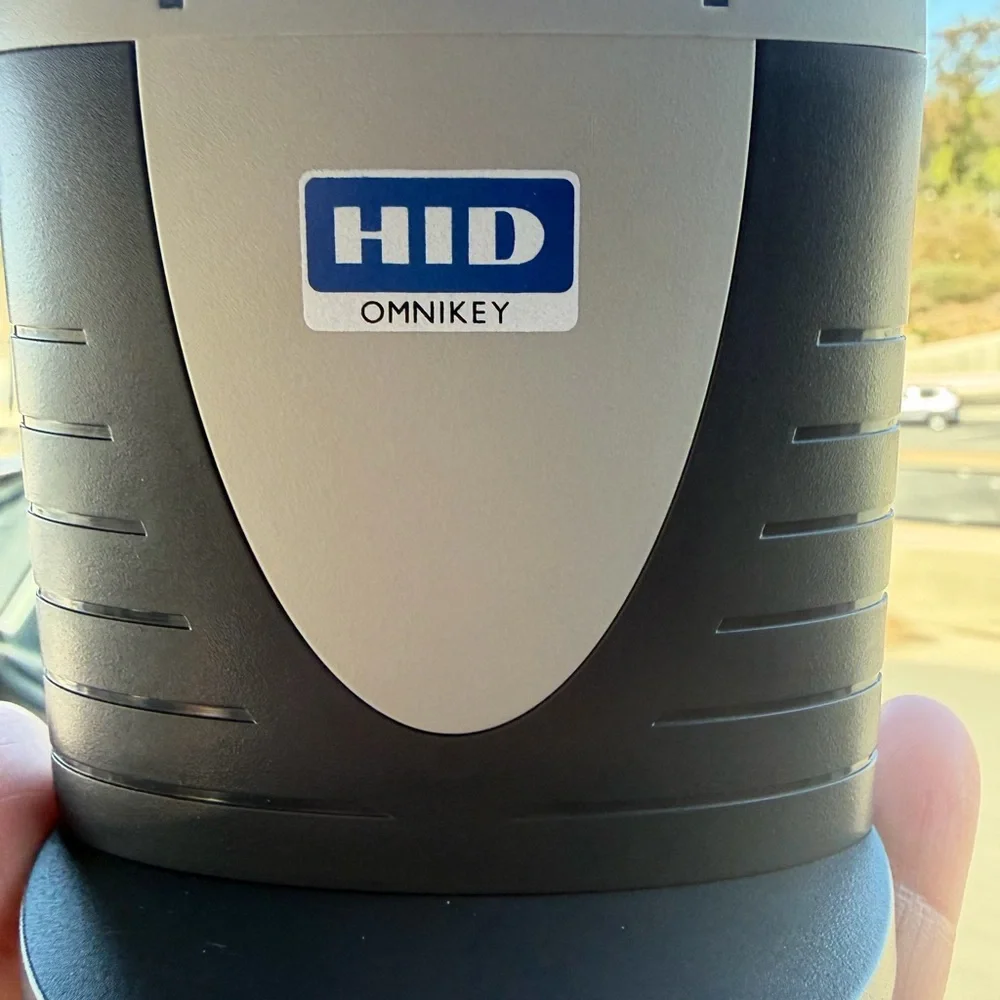 HID Omnikey USB Smart Card Reader - Gray/Black